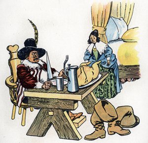 "Le Petit Poucet" illusztráció Charles Perrault Tündérmesék című meséjéhez (illusztráció) 1920 körül