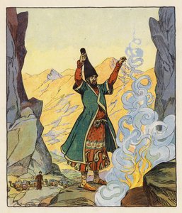 Les Mille et Une Nuits / Ezeregy éjszaka (színes litográfia)