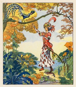 Les Mille et Une Nuits / Ezeregy éjszaka (színes litográfia)