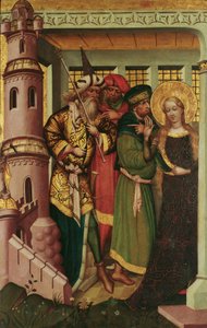 Utca. Barbarát bevezetik a toronyba alkotó: Regensburger Maler