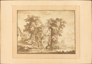 Holland táj alkotó: Regina Schönecker after Abraham Rademaker