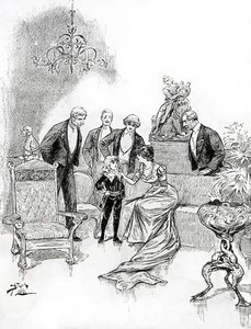 Illusztráció: Little Lord Fauntleroy (metszet)