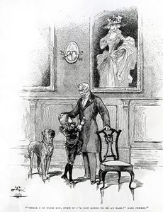 Illusztráció: Little Lord Fauntleroy (metszet)