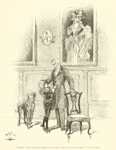 Illusztráció a kis Lord Fauntleroy számára