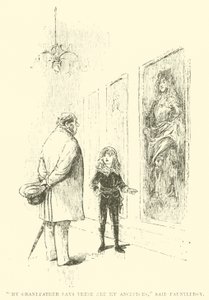 Illusztráció a kis Lord Fauntleroy számára alkotó: Reginald Bathurst Birch