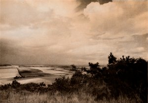 A Streatey feletti Downsból, Berks, 1927, 1927