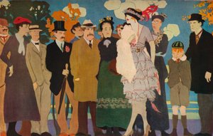 Néhány róka és egy szőlő, c1887-1924, 1924