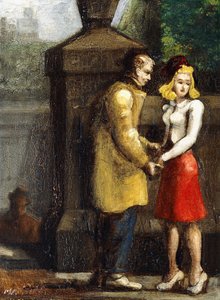 Kétes elválás alkotó: Reginald Marsh