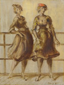 Két nő alkotó: Reginald Marsh