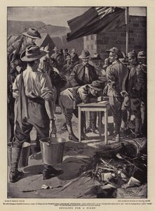 Spoiling for a Fight (litográfia) alkotó: Reginald Thomas Cleaver