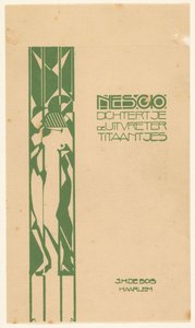 Zenekar tervezése: Nescio, Dichtertje, a zabáló és titánok, 1918 alkotó: Reijer Stolk