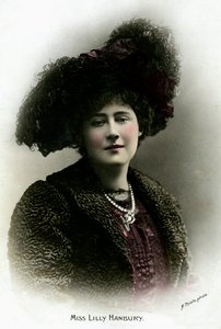Lily Hanbury 1874-1908, angol színésznő, a XX. század elején.