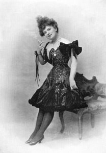 Nina Martino olasz színésznő, 1902-1903.
