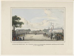 Az utrechti mobil fegyvert hálásan fogadta az önkormányzat. 1834. augusztus 19-én (cím a tárgyon)