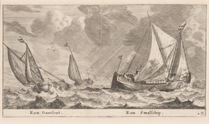 Egy Damschuit és egy "Smalschip" alkotó: Reinier Nooms, called Zeeman