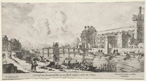 Kilátás Párizsra: Kilátás a Louvre-ra és a Tuileries-ra