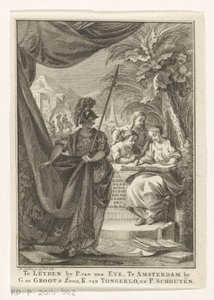 Az Arab Birodalom allegóriája Az arabok jelenkori története, harmadik rész (cím a tárgyon) Címlap: S.n., Hedendagche historie vagy Az általános történelem folytatása, 1764