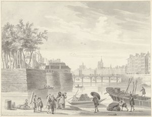 Kilátás a Pont Rouge-ra, Párizs