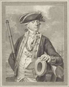Jan Hendrik van Kinsbergen admirális 1735-1819, Dogger Bank grófja, 1781 alkotó: Reinier Vinkeles