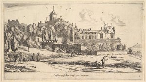Conflans kilátása, 17. század. alkotó: Reinier Zeeman