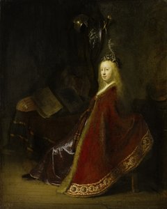Minerva alkotó: Rembrandt