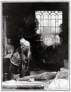 Goethe Faustja - alkotó: Rembrandt Harmensz. van Rijn (after)