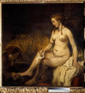 Bathsaba a fürdőben alkotó: Rembrandt Harmensz. van Rijn