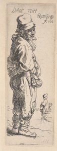 Koldus válaszol alkotó: Rembrandt van Rijn