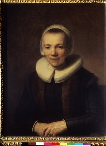 Portré de Baartje Martens Doomer (Baartje Martens-Doomer portréja). Peinture de Harmenszoon van Rijn ez Rembrandt (1606-1669) alkotó: Rembrandt Harmensz. van Rijn