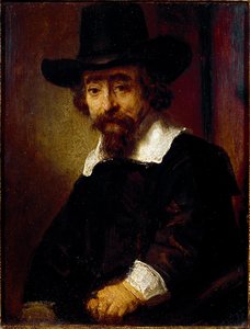 Dr. Ephraim Bueno portréja alkotó: Rembrandt Harmensz. van Rijn