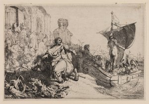 A szerencsehajó alkotó: Rembrandt Harmensz. van Rijn