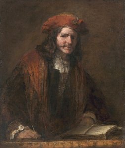 A vörös kalapos férfi (A vörös sapkás férfi), 1660 körül (olaj, vászon)