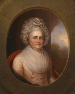 Martha Washington alkotó: Rembrandt Peale