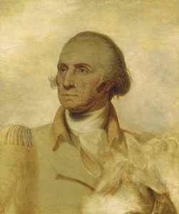Vázlat George Washington portréjához alkotó: Rembrandt Peale