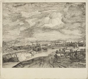 „---- Vihar” Rembrandt után alkotó: Rembrandt van Rijn