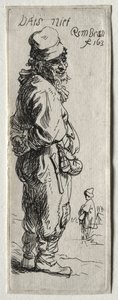 Egy paraszti válasz: "az semmi" alkotó: Rembrandt van Rijn