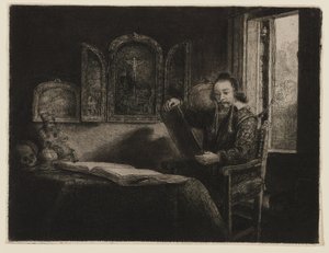 Abraham Francen alkotó: Rembrandt van Rijn