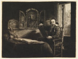 Abraham Francen, patikus alkotó: Rembrandt van Rijn