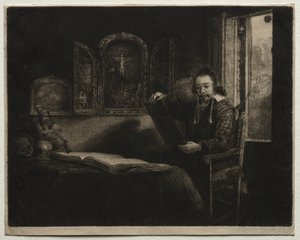 Abraham Francen, patikus alkotó: Rembrandt van Rijn