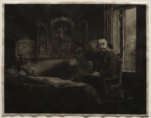 Abraham Francen, patikus alkotó: Rembrandt van Rijn