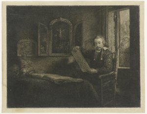 Abraham Francen, patikus alkotó: Rembrandt van Rijn