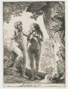 Ádám és Éva alkotó: Rembrandt van Rijn