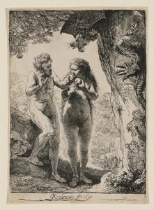 Ádám és Éva alkotó: Rembrandt van Rijn