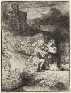 A kertben való gyötrelem alkotó: Rembrandt van Rijn