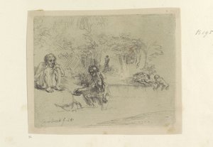 Baders Nyolcvanöt eredeti nyomat gyűjteménye (sorozat címe) alkotó: Rembrandt van Rijn