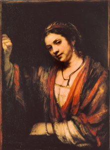 Hendrickje Stoffels portréja alkotó: Rembrandt van Rijn
