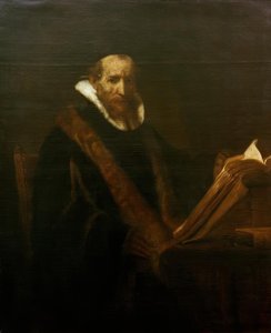 Johannes Cornelisz képe. Sylvius (?) alkotó: Rembrandt van Rijn
