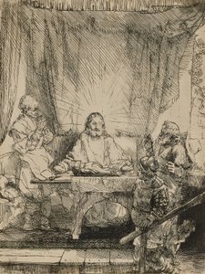 Krisztus Emmausban alkotó: Rembrandt van Rijn