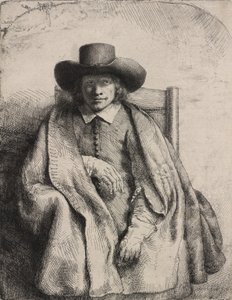 Clement de Jonghe, 1651. alkotó: Rembrandt van Rijn