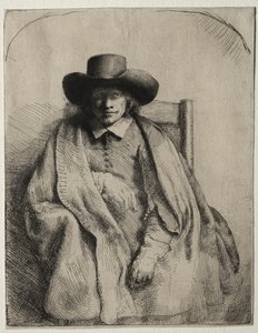 Clement de Jonghe, nyomdakereskedő alkotó: Rembrandt van Rijn
